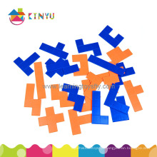 Matemática Manipulatives Jigsaw Puzzle Brinquedos Plastic Pentominoes